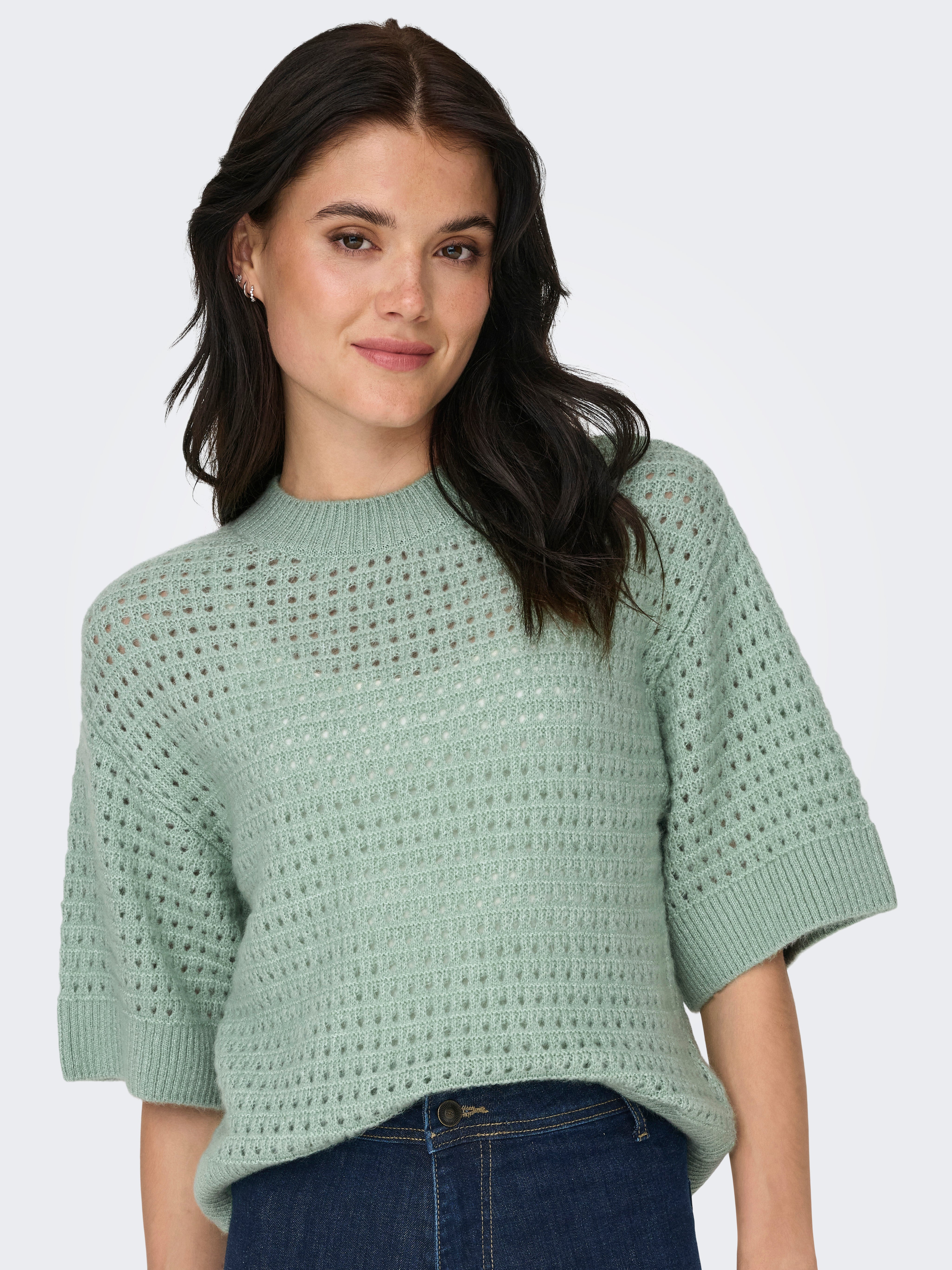 JDYLUCIE Strickpullover Frosty Green