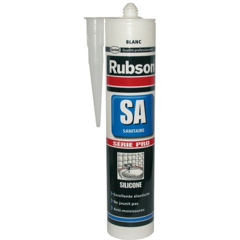 Mastic SA sanitaire - cartouche - blanc - 300 mL
