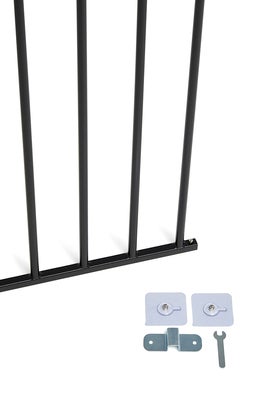 Beemoo SAFE Protect Forlengningsdel til Sikkerhetsgrind 60 cm, Black