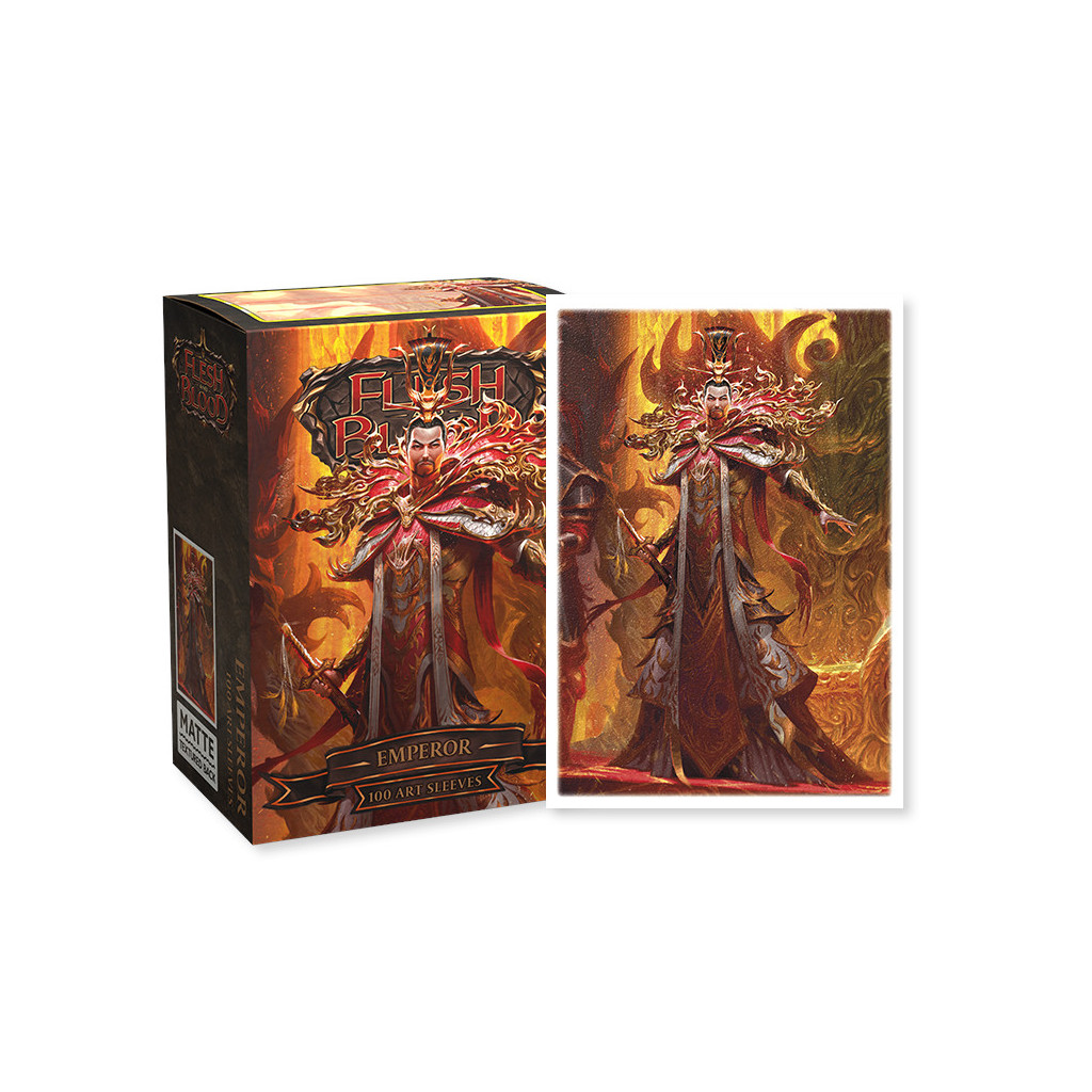 Dragon Shield - 100 Flesh & Blood Matte Art Sleeves - Emperor