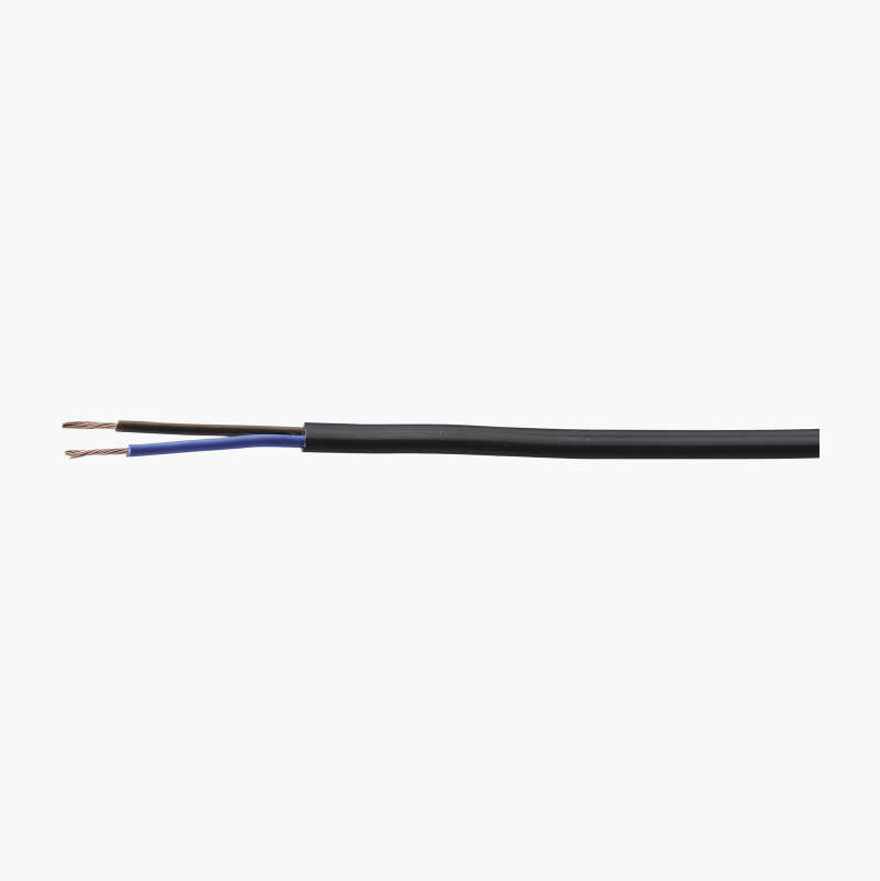 SKX-kabel, 2 x 0,75 mm², 10 m, svart