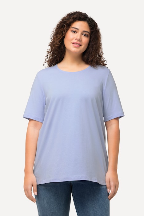 T-Shirt, A-Linie, Rundhalsausschnitt, Halbarm