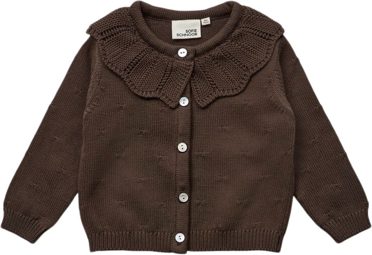 Sofie Schnoor Cardigan Chocolate brown