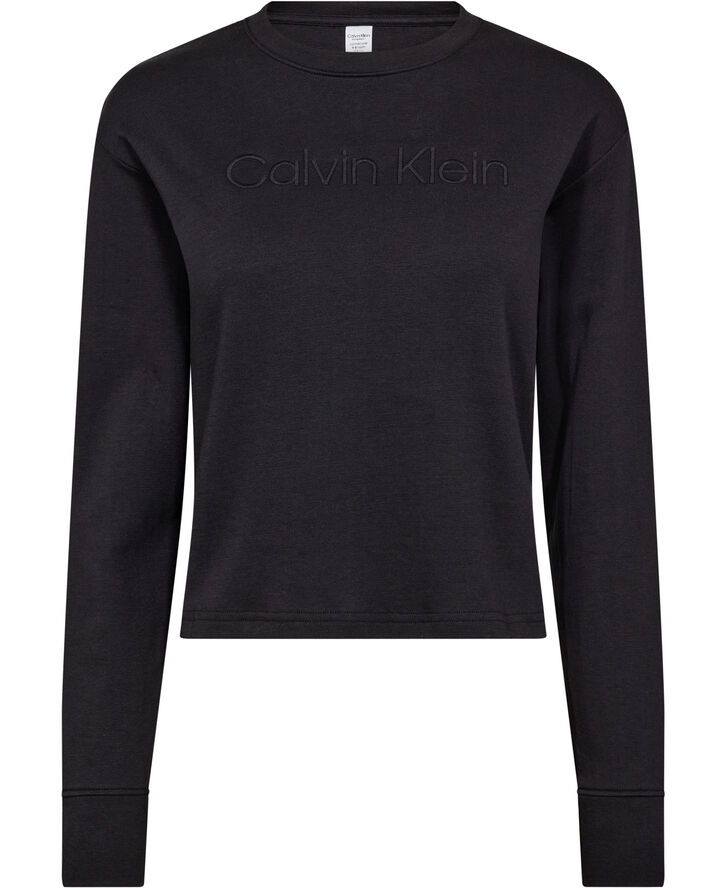 Calvin Klein FRENCH TERRY SWEATSHIRT Black