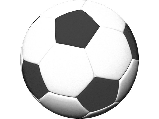 PopGrip Finger Griff Halterung (Austauschbarer Top) für Smartphones / Tablets (800694) - Soccerball