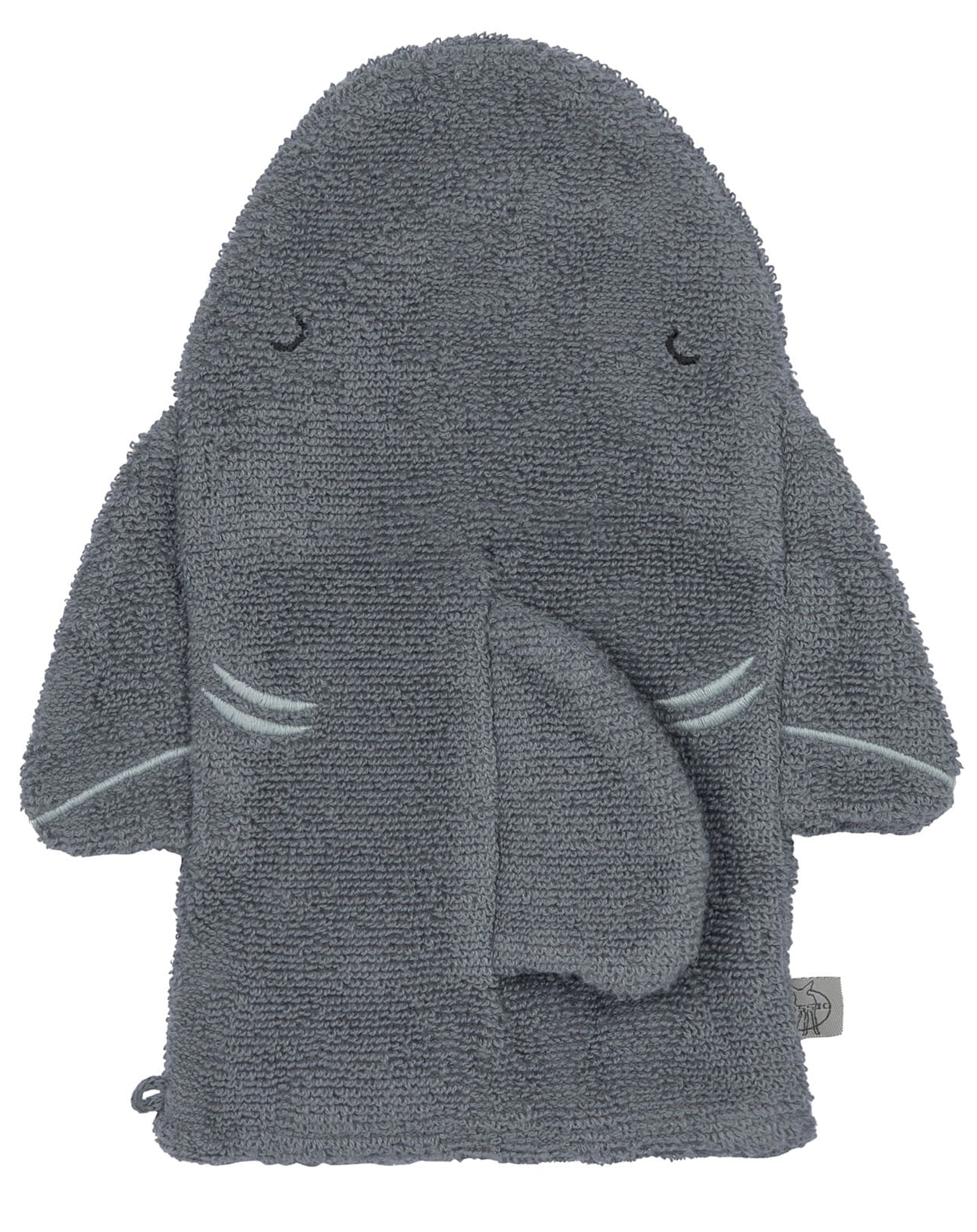 Spiel-Waschhandschuh SHARK in blau