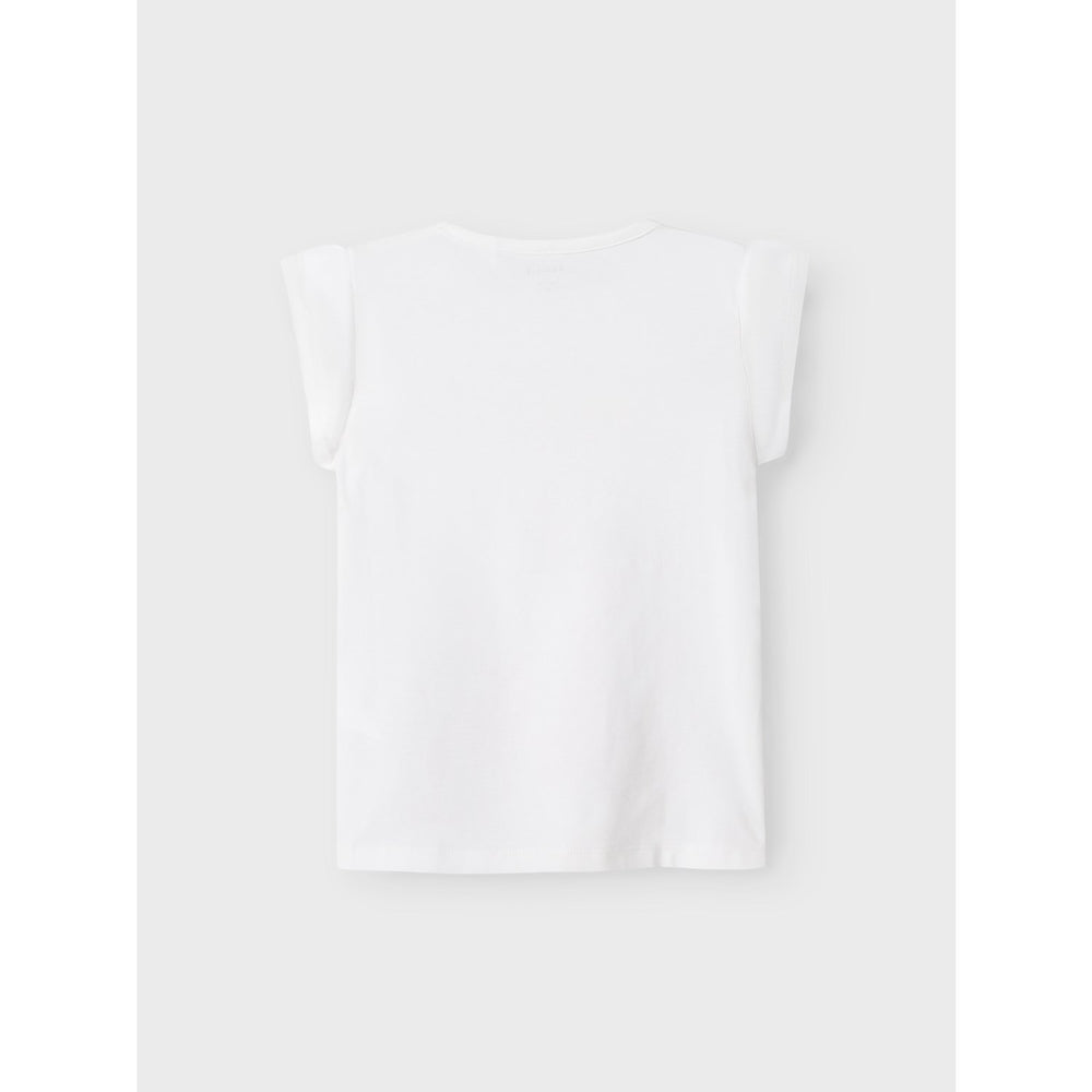 Køb Name It Bright White Asbiri Stitch T-Shirt