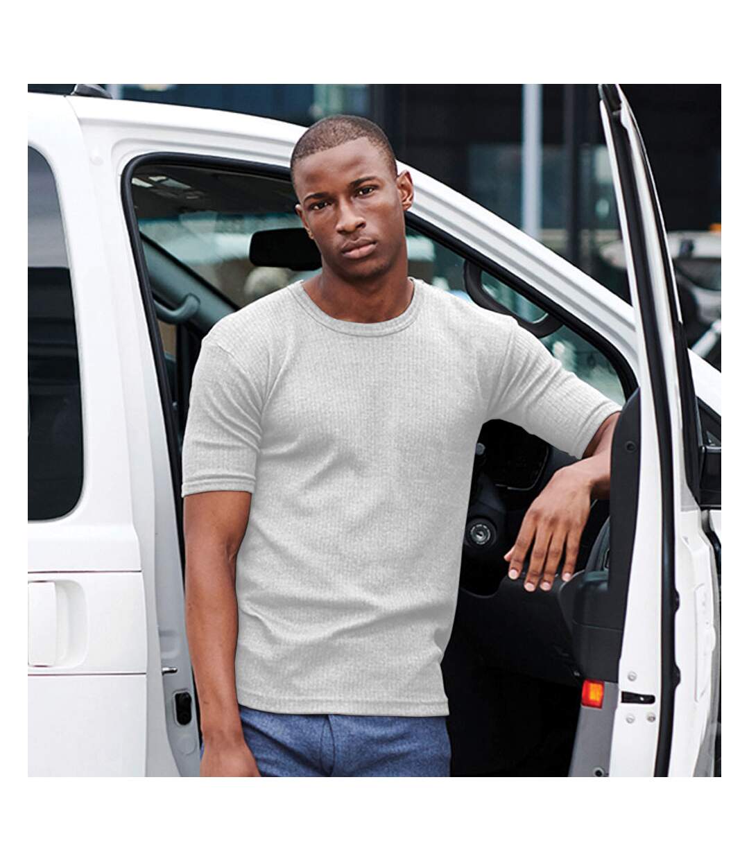Regatta - T-shirt thermique à manche courtes - Homme (Blanc) - UTRW1258
