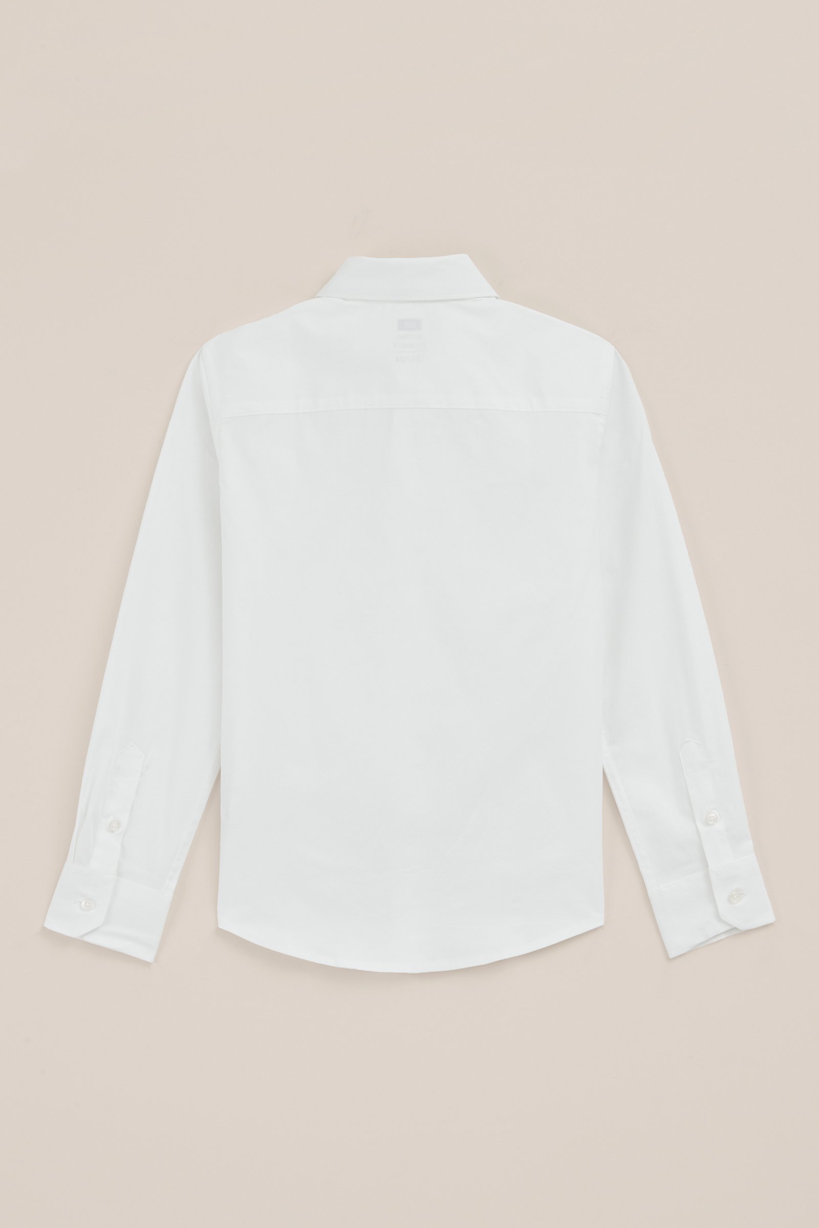 Jongens overhemd met afneembare vlinderdas WE Fashion Wit