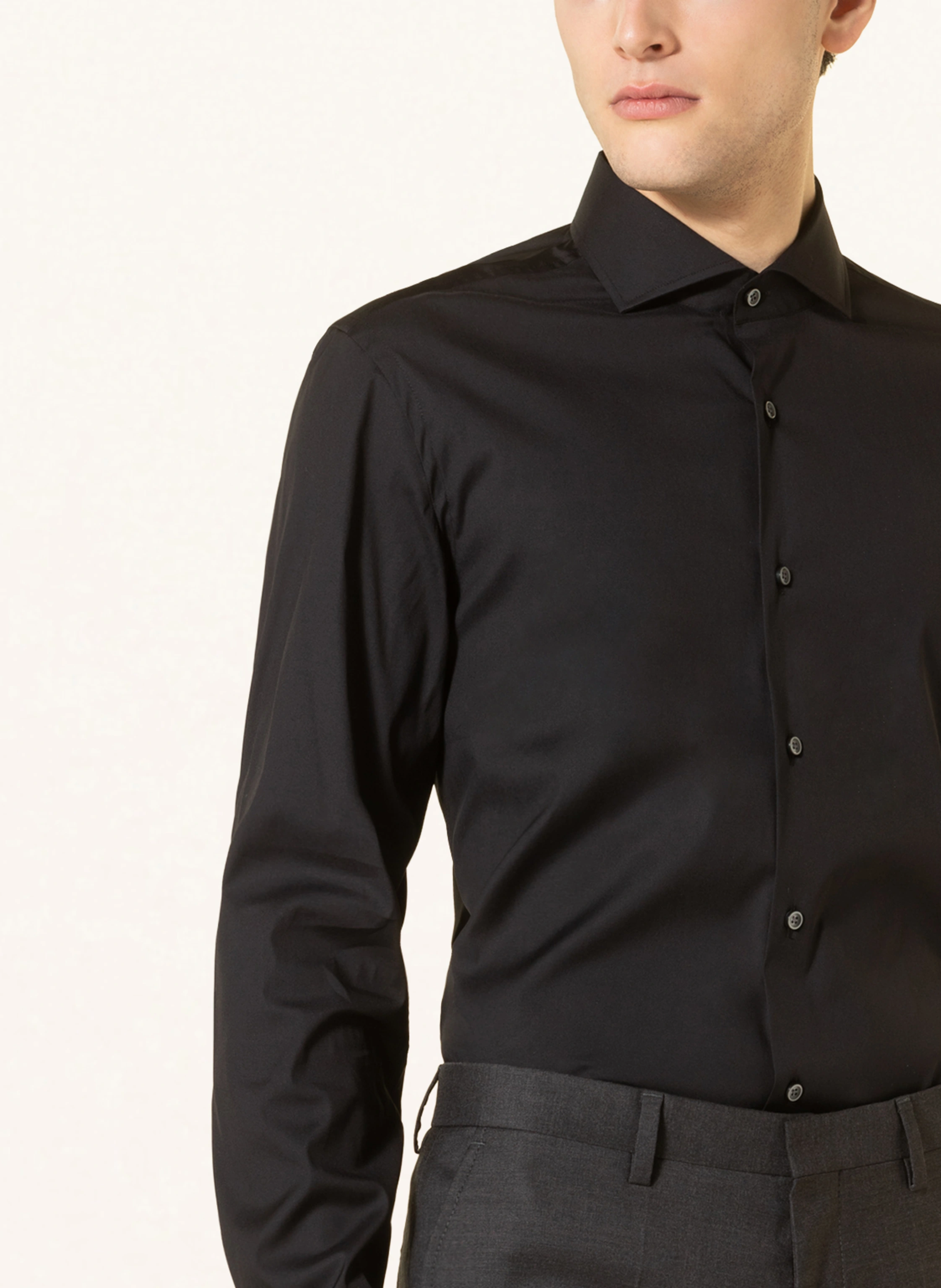 BOSS Jerseyhemd HANK PERFORMANCE Slim Fit