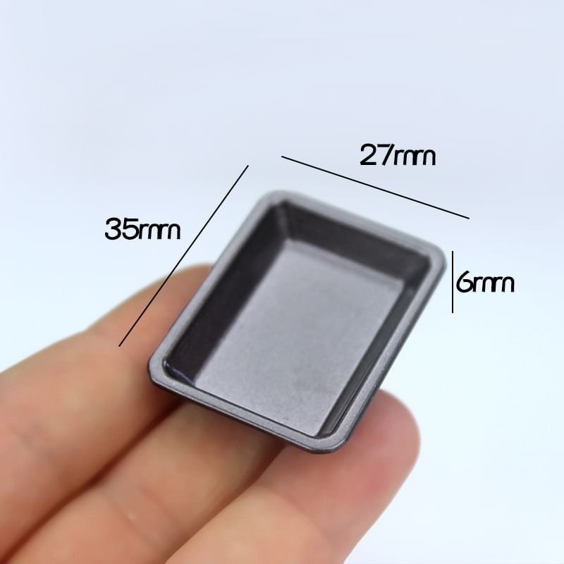 Ffeluro - Magnetron / Bakplaat Legering Poppenhuis Miniatuur