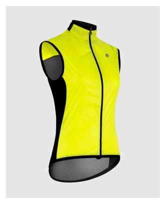 Veste Coupe Vent Sans-Manches Assos Uma GT C2 Jaune