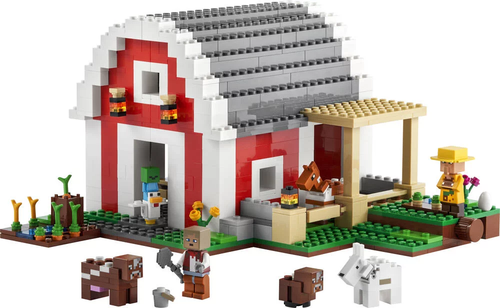 LEGO®MINECRAFT 21187 - LA GRANGE ROUGE
