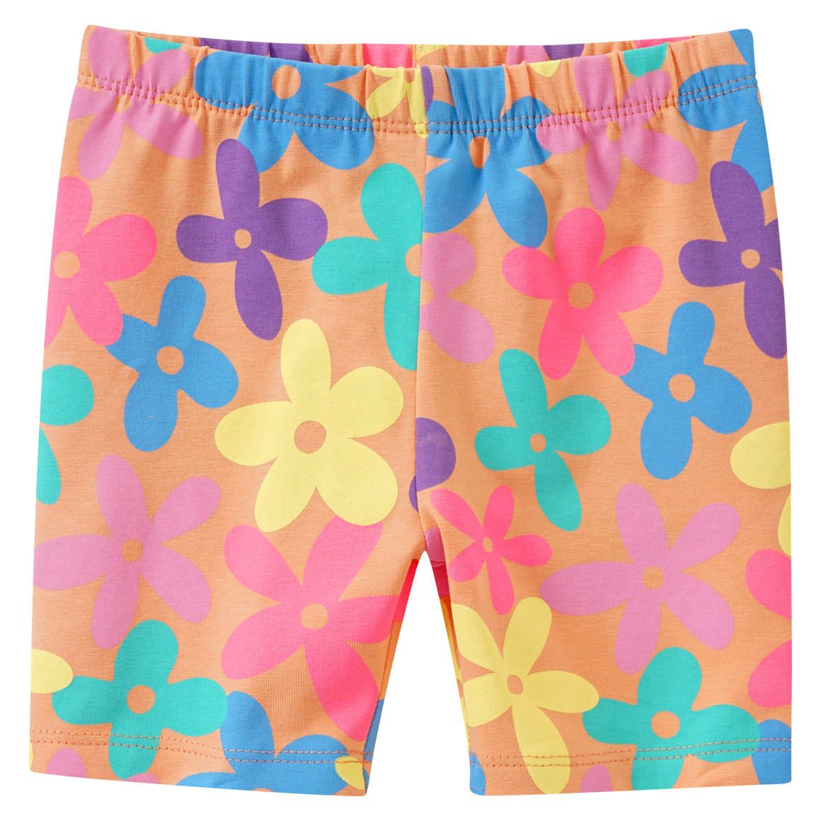 Topomini Baby Radler mit Allover-Print orange / bunt