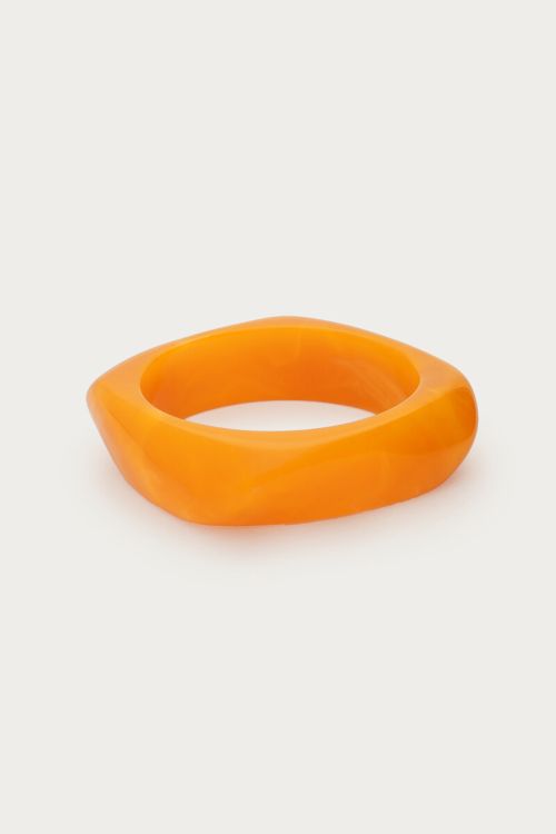 Oranje resin bangle