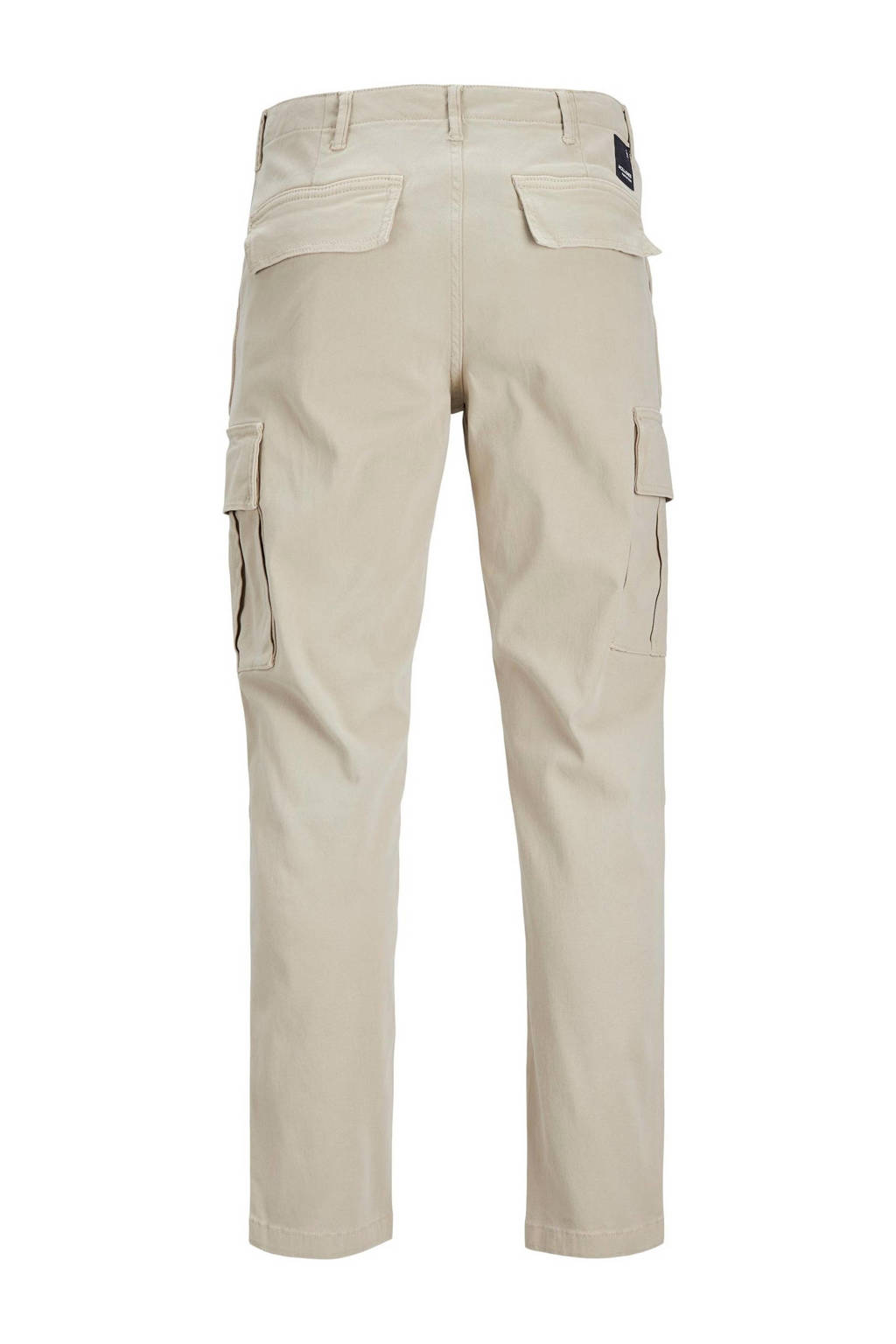 JACK & JONES loose fit cargobroek JSPTKANE JJHARLOW beige