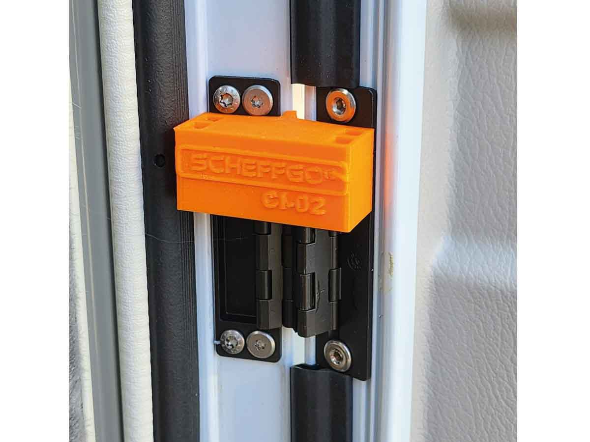ScheffGO® CI-02WH Deurstopper met Wandhouder