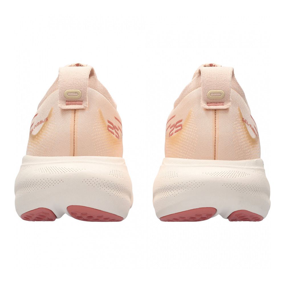 Asics GEL-NIMBUS 25 - Chaussures running Femme pale apricot/light garnet