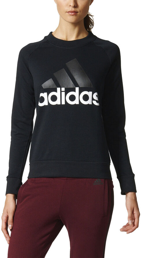 adidas Essential Lin Sweatshirt Sort