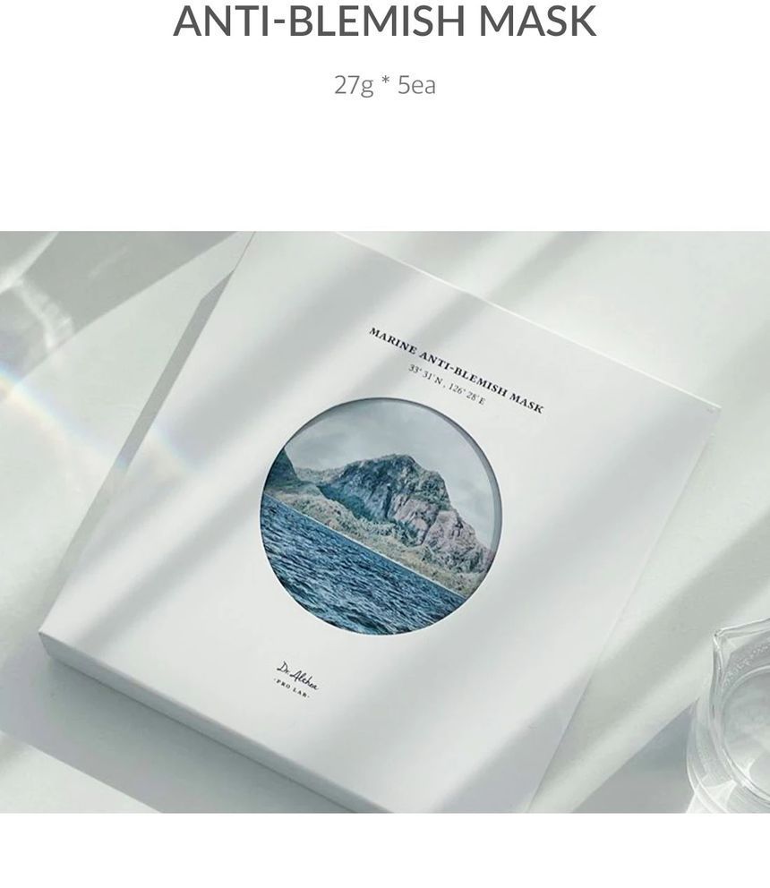 Dr. Althea - Marine Anti-Blemish Mask Set
