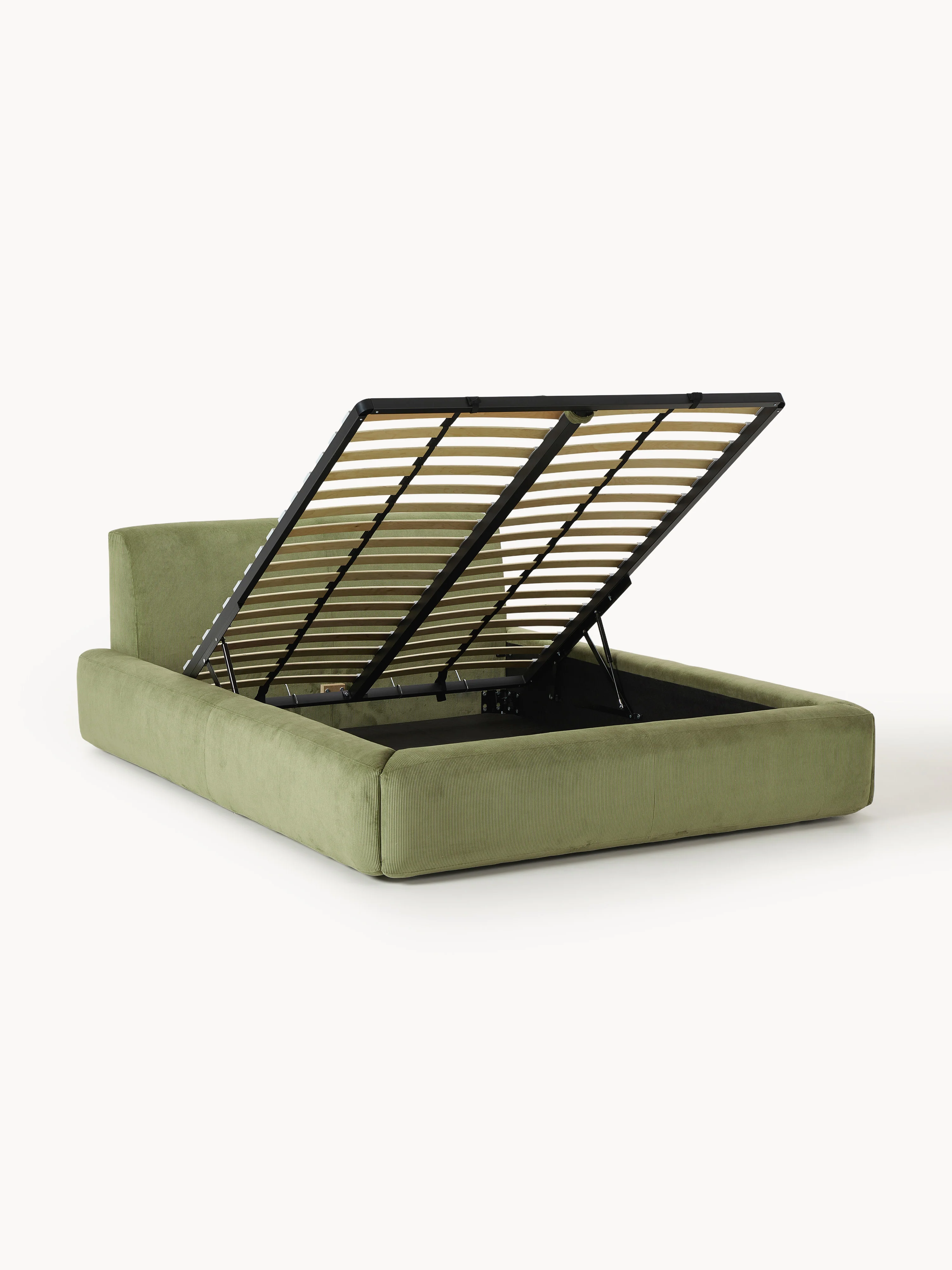Gestoffeerd bed Melva met opbergruimte