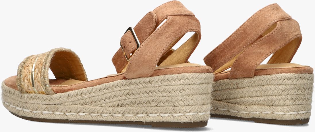 camel ayana sandalen met hak 0047