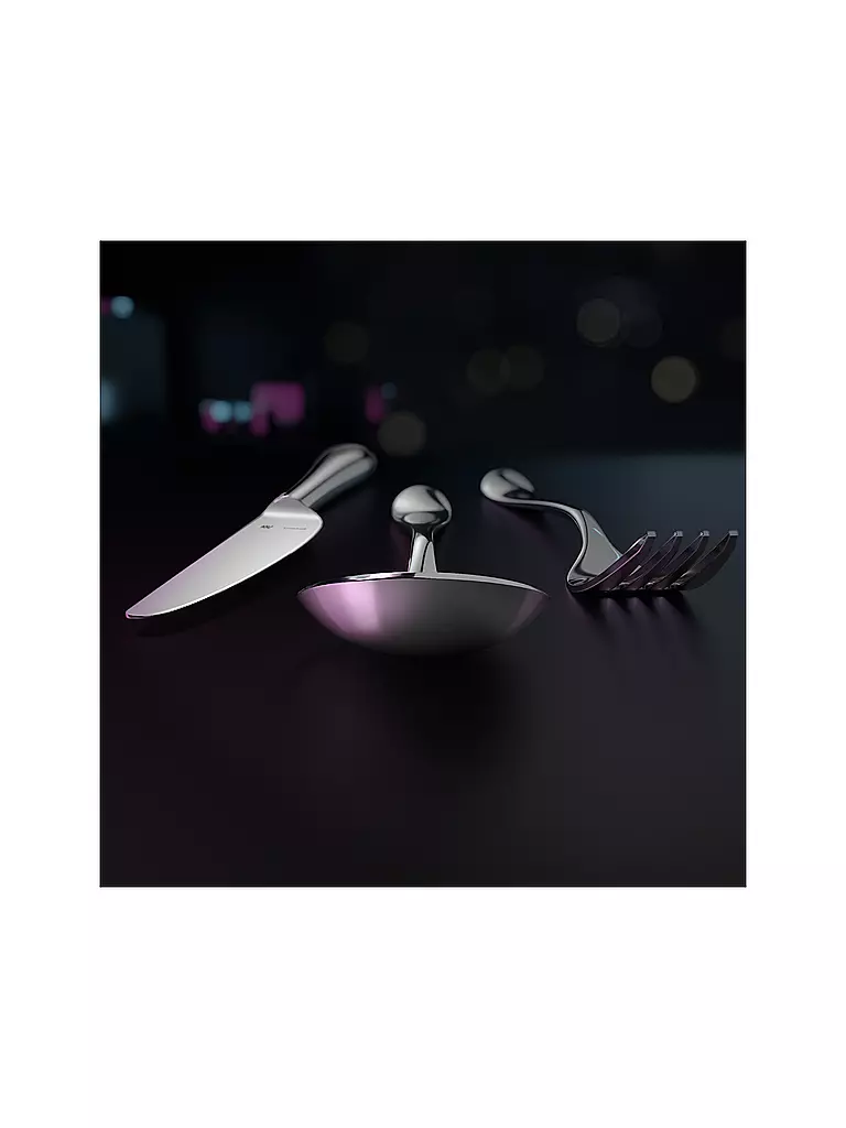 WMF Besteck-Set 30-teilig Merit Cromargan protect silber