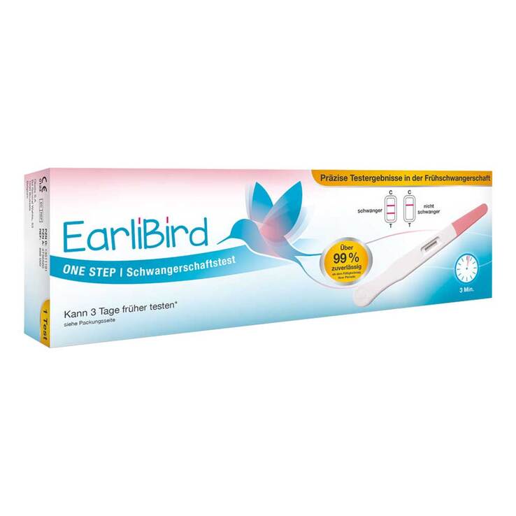 Earlibird Schwangerschaftstest, 1 St
