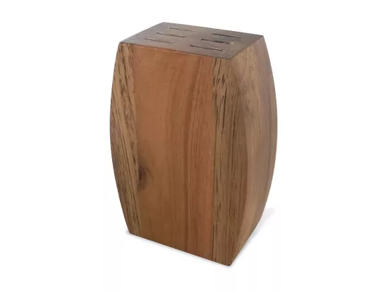 Jet Sablé - Bloc bois d'acacia 6 couteaux steak