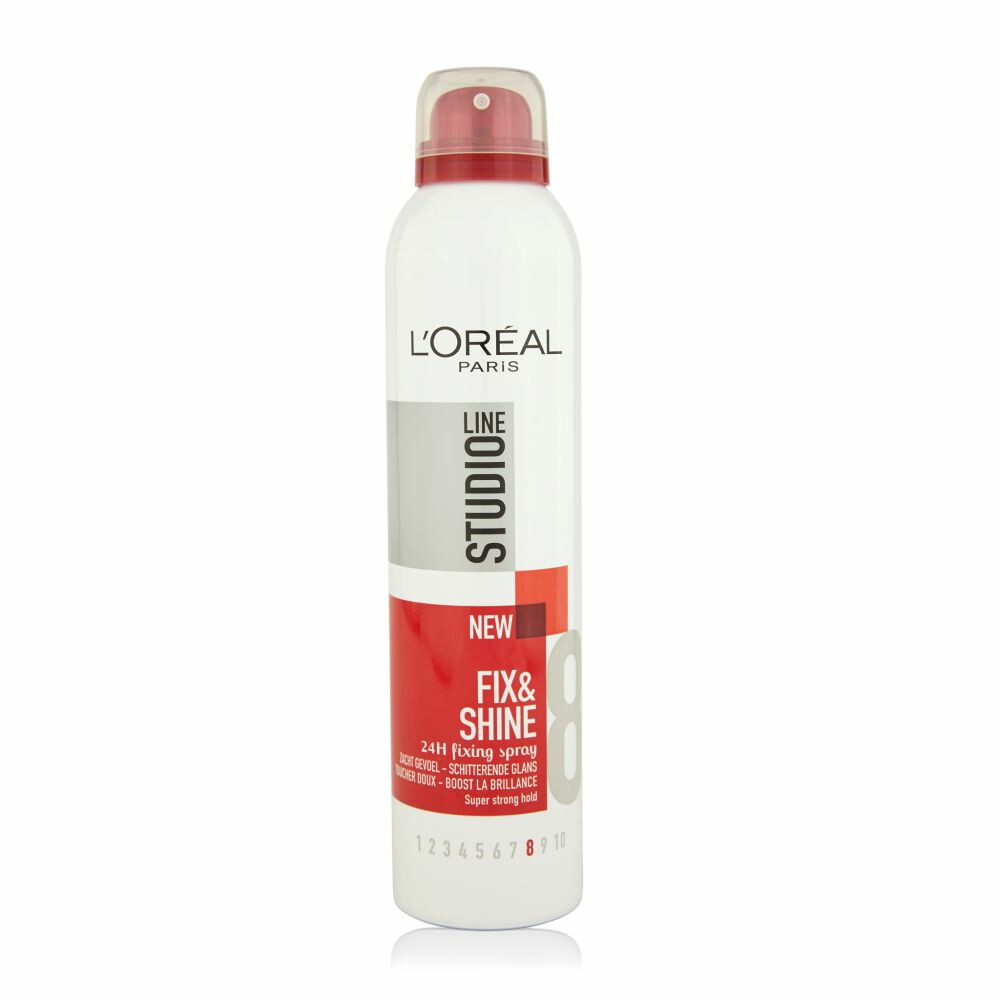 L'Oréal Studio Line Fix & Shine 24H Fxing Spray Super Strong 250 ml