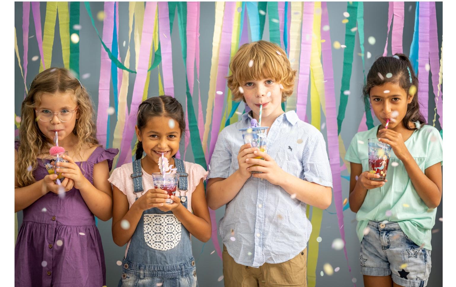 Kindertrinkglas Avventura 300 ml, 6 Stück, MeerTrinkglas für Kinder