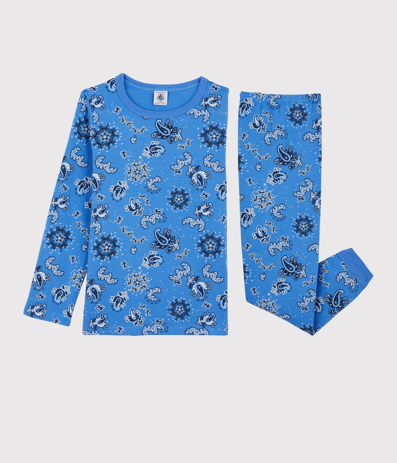 Pyjama bandana petite fille/petit garçon en tubique