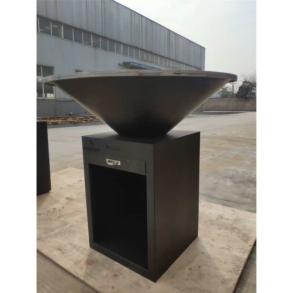 Brasero ø85cm finition noire