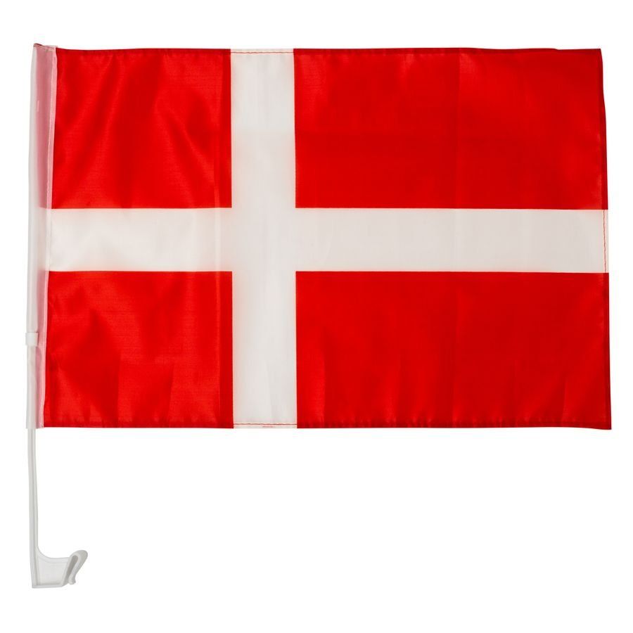 Danemark Fenêtre de Voiture Drapeau - Rouge/Blanc