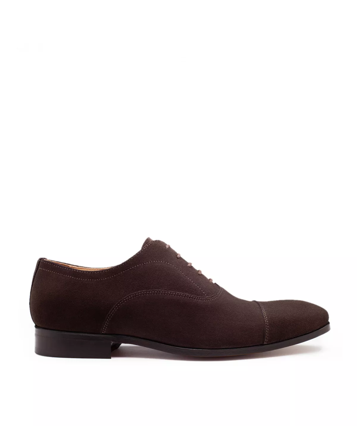 Richelieu WHITNEY Daim Marron Foncé