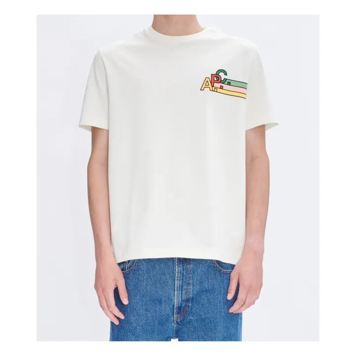 A.P.C. T-shirt Isaac Coton Bio | Ecru