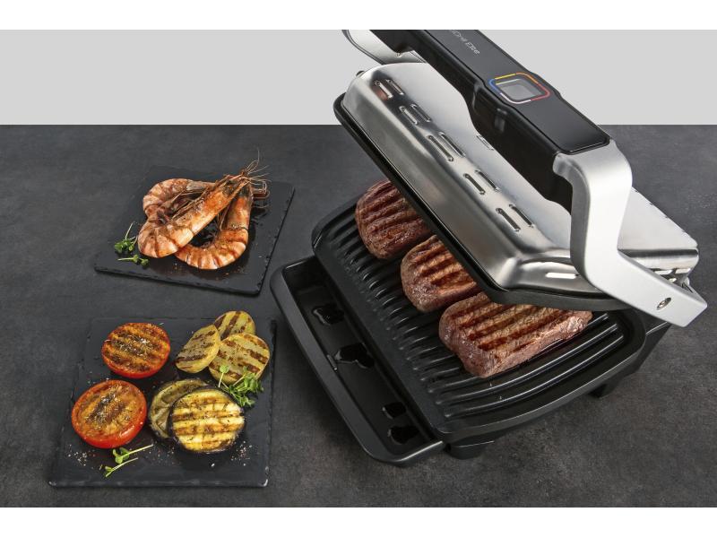 Tefal Kontaktgrill Optigrill Elite 2000 W Intelligenter Elektrogrill