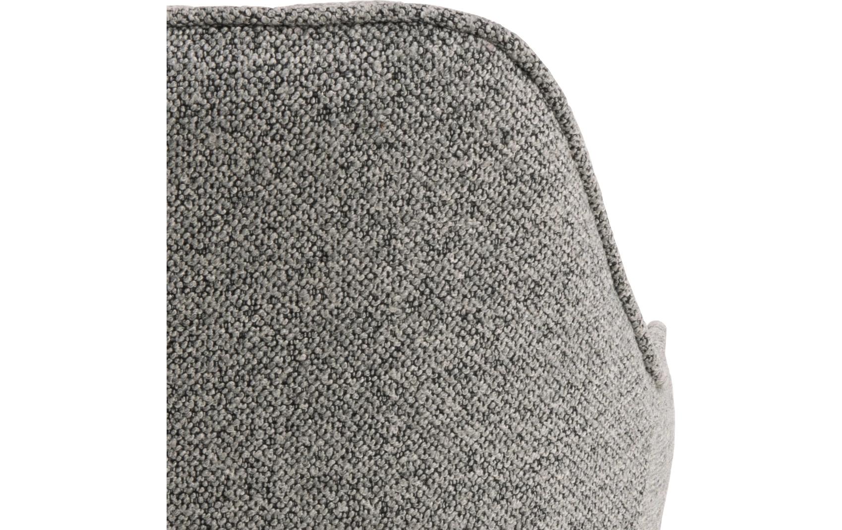 Stuhl Brooke Monza1, 2 Stück, Grau<br>Esszimmerstühle mit Armlehne