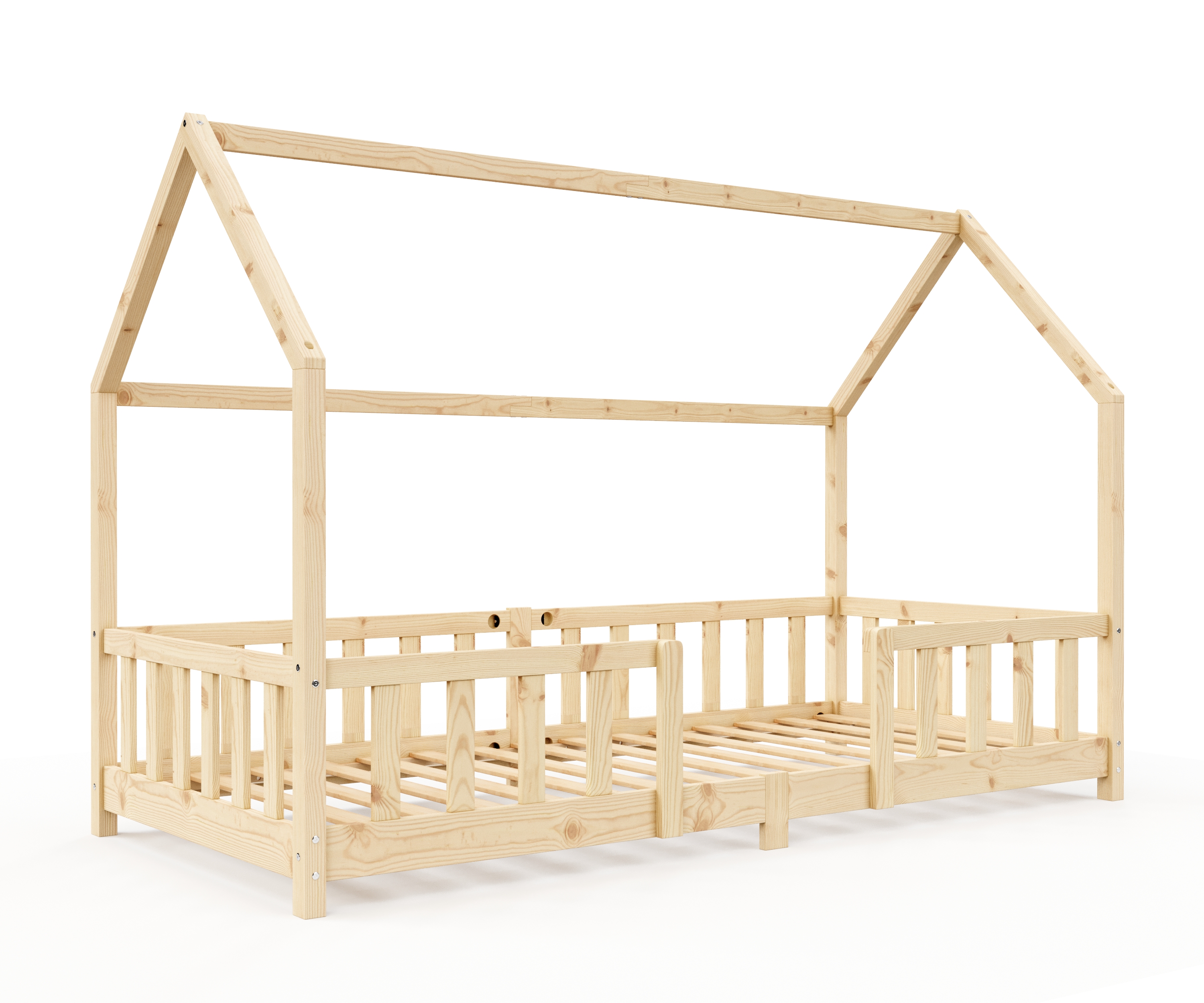 Kinderbett MAISON 90 x 200 cm natur