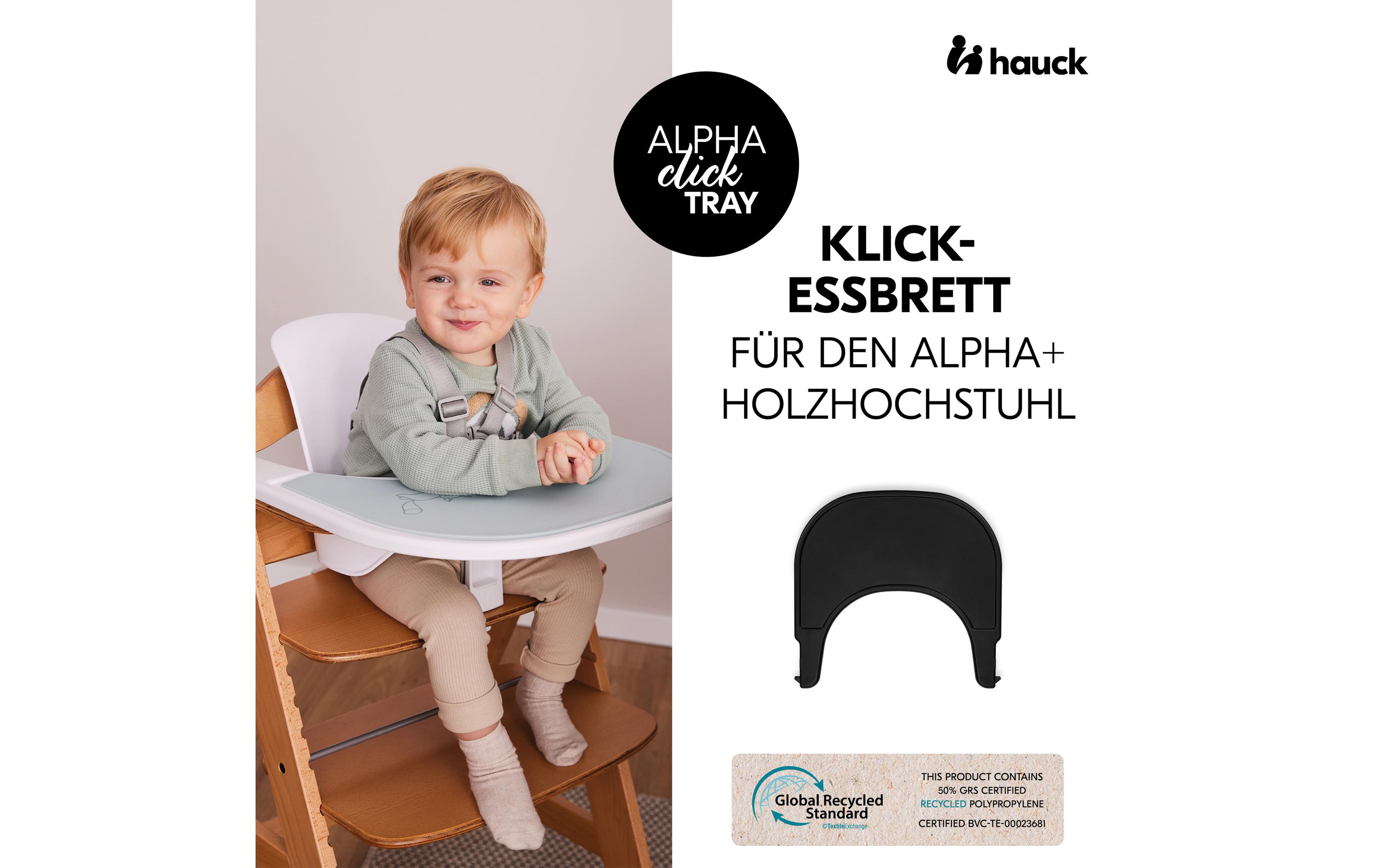 Essbrett Alpha Click BlackNachhaltiges Essbrett für den Alpha+ und Beta+