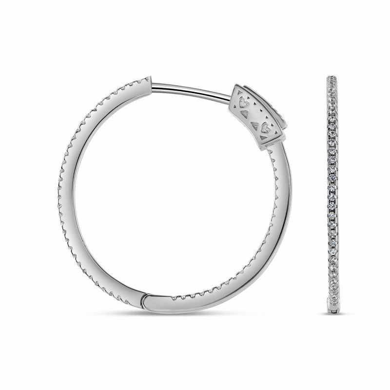 Boucles d'oreilles Debora 25mm