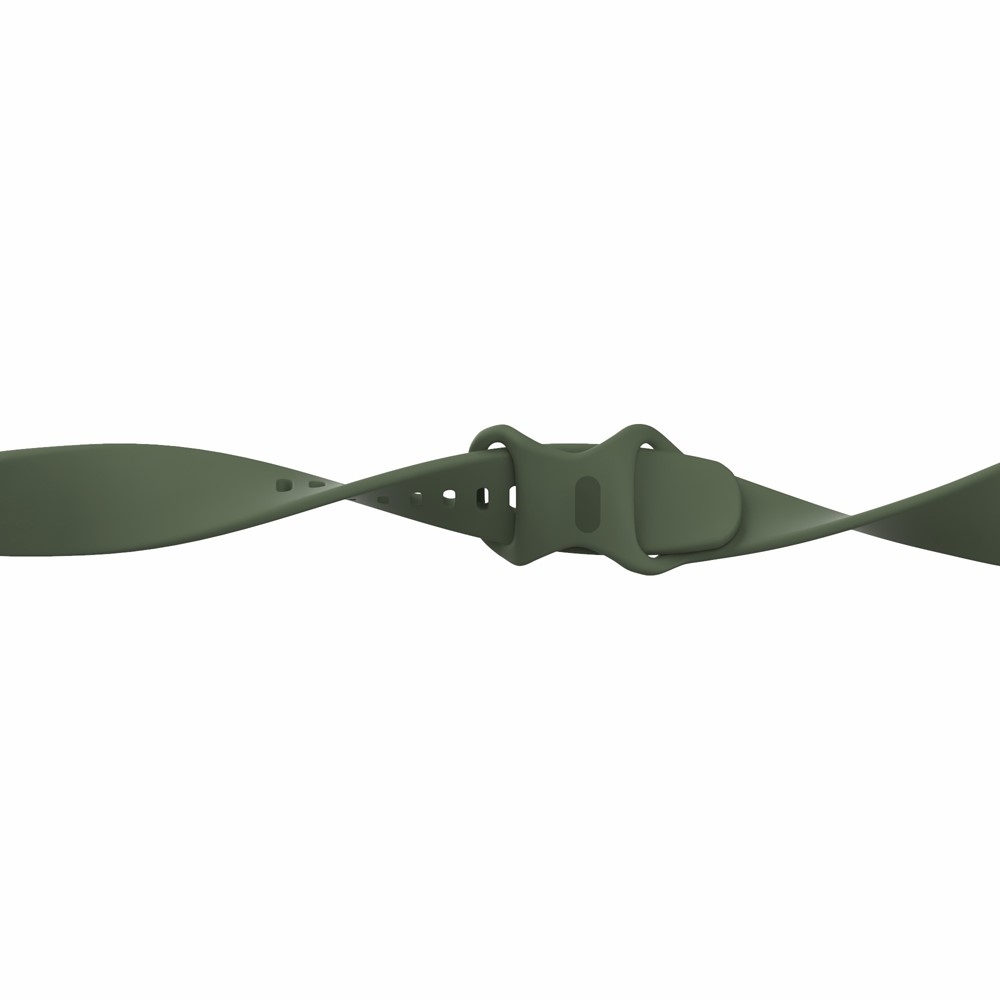 Fitbit Versa 4 / Versa 3 / Sense 2 / Sense Silikon Sport Armband (Gelenkumfang 160-200mm) - Grün