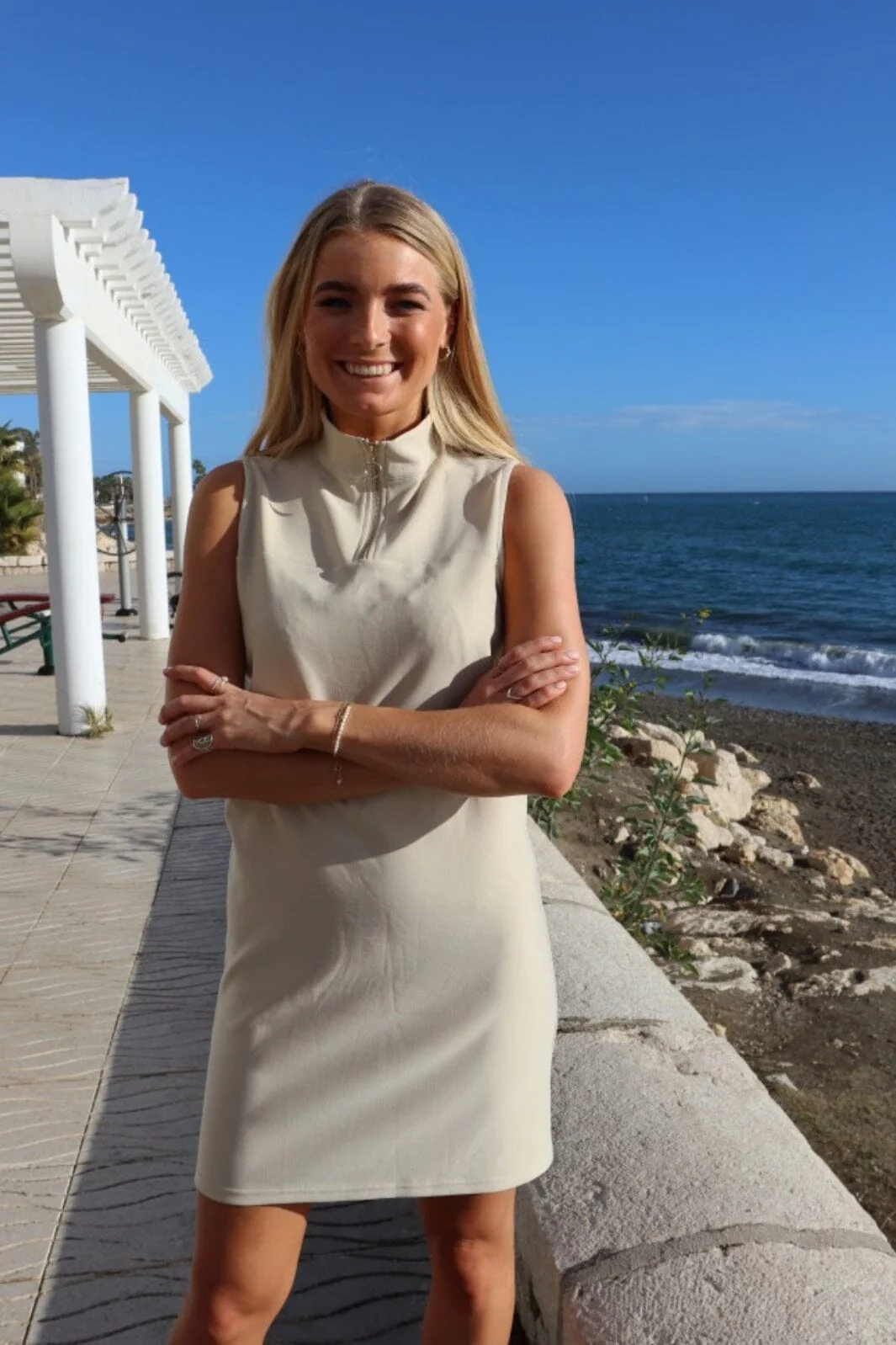 Liberte Henne-Ns-Dress creme