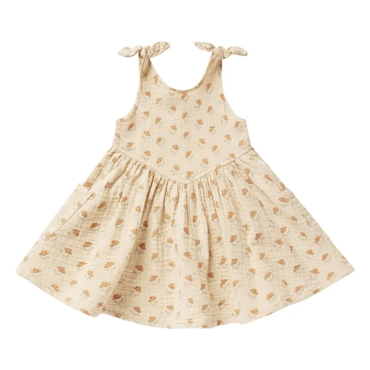 Rylee + Cru Robe Summer Fleurie | Blanc cassé