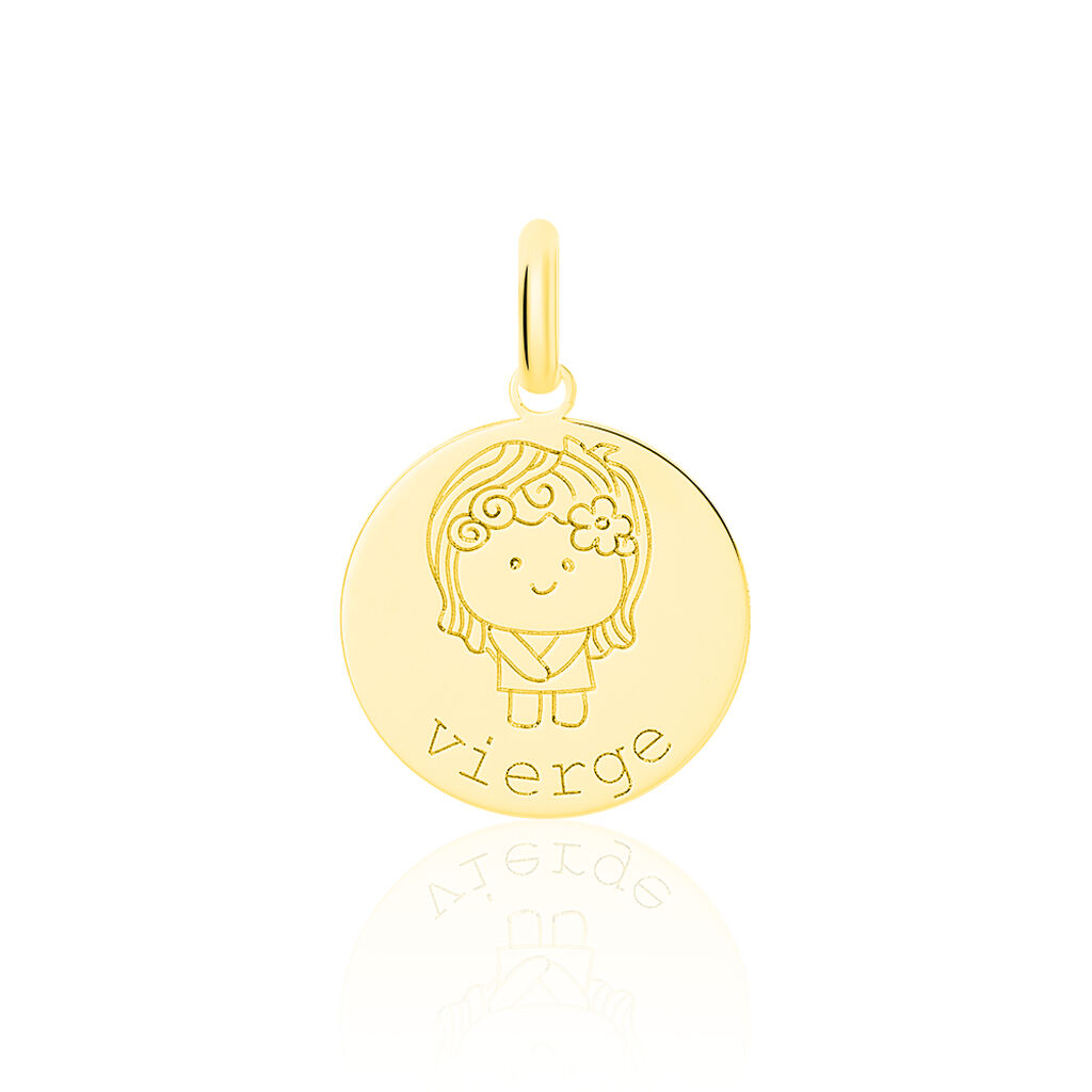 Pendentif Jannila Zodiaque Or Jaune