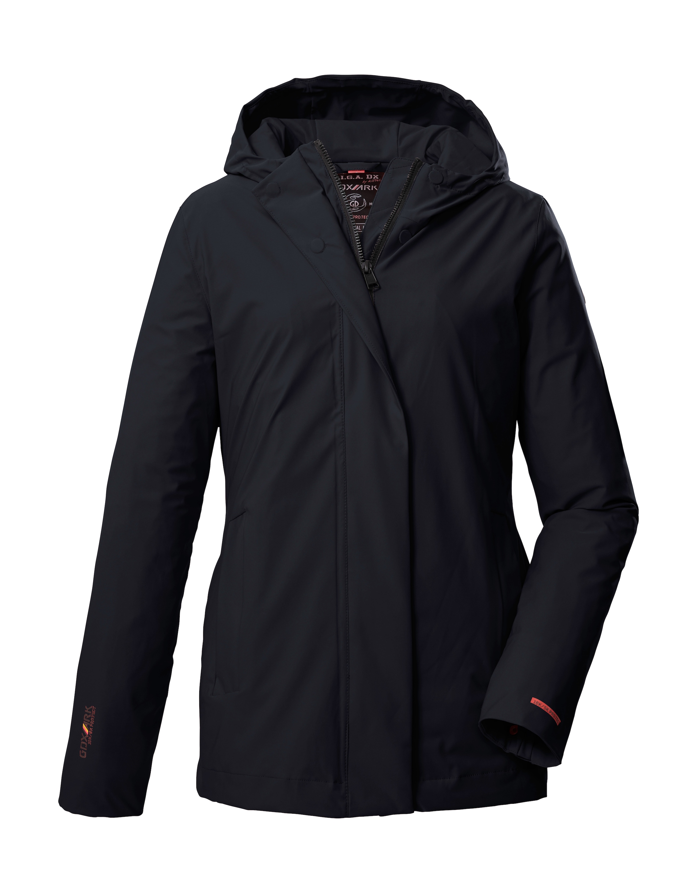 G.I.G.A. DX by killtec Funktionsjacke »GS 152 WMN JCKT« Wasser- und winddicht, atmungsaktiv, recyceltes Material, verstellbar