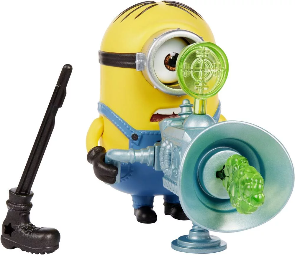 FIGURINE DELUXE 9 CM STUART ET CANON - LES MINIONS