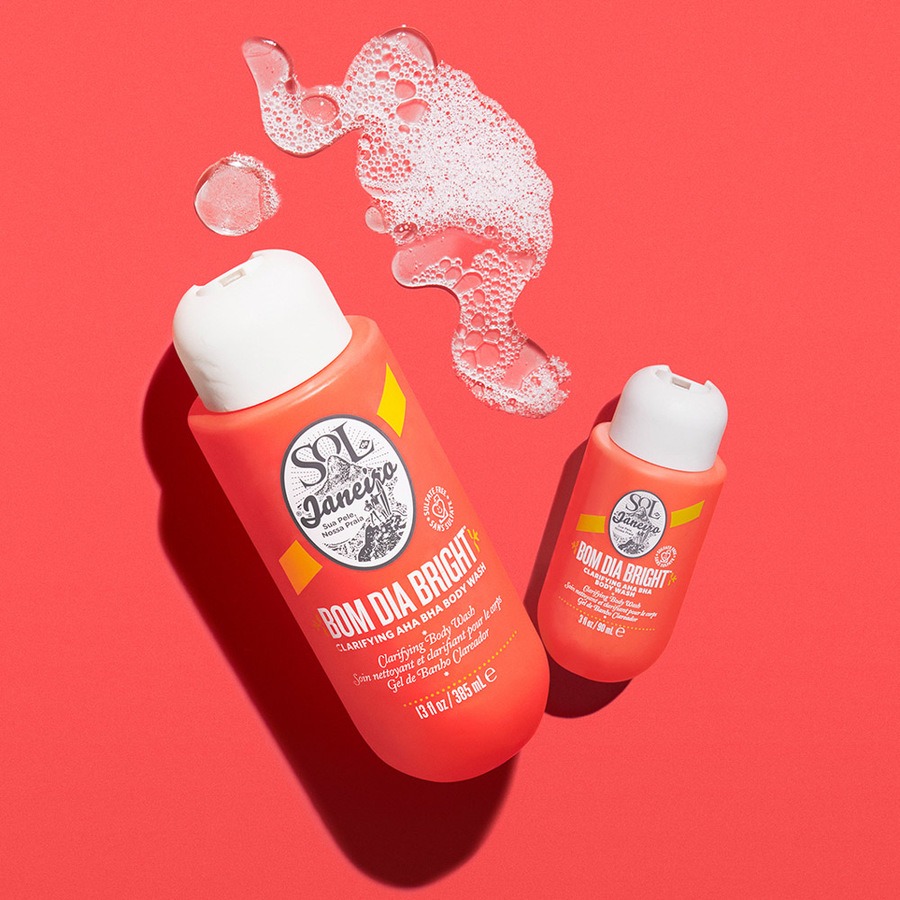 Sol De Janeiro Bom Dia Bright Clarifying AHA BHA Body Wash 385ml