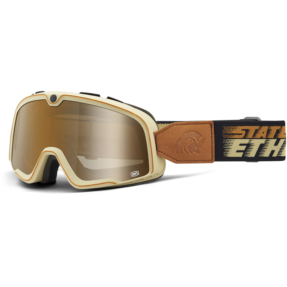 100% - Masque Barstow State of Ethos - Bronze Beige / Marron / Noir