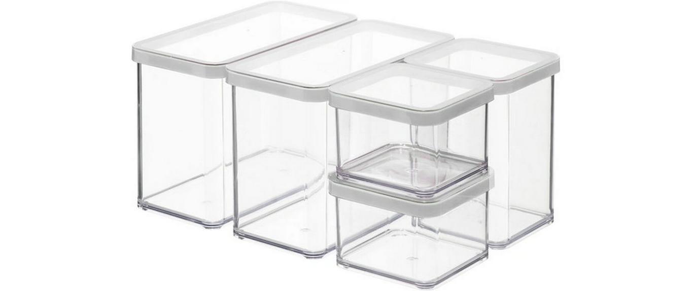Utensilo Set 2 PINA Mistletoe WhiteSet für Hilfsmittel und Pflegeprodukte